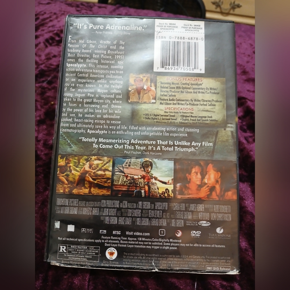 Apocalypto DVD - Picture 2 of 2